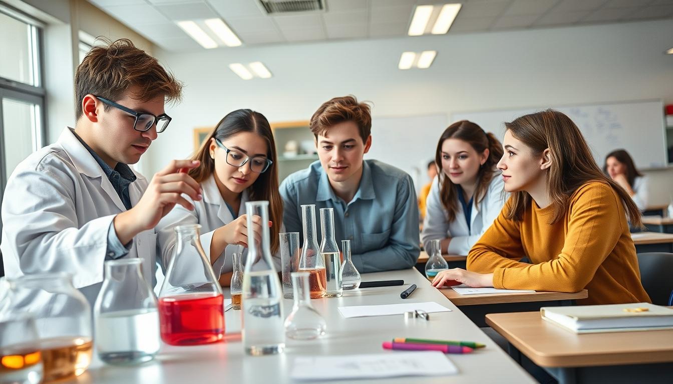 Modern university campus for students